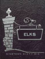 Elkins High School 1966 yearbook cover photo