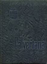 Calvert High School 1948 yearbook cover photo