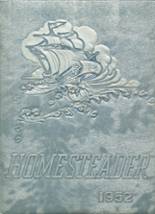 Homestead High School 1952 yearbook cover photo