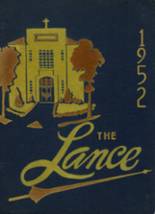St. Mary's High School 1952 yearbook cover photo