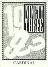 1993 Bison High School Yearbook from Bison, South Dakota cover image