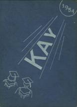 Kirklin High School 1954 yearbook cover photo
