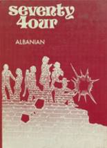 1974 Albany High School Yearbook from Albany, Indiana cover image