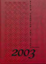 2003 Strong Vincent High School Yearbook from Erie, Pennsylvania cover image