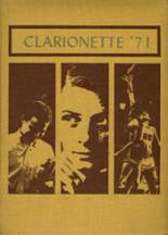 Clarion Area High School 1971 yearbook cover photo