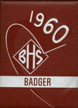Beebe High School 1960 yearbook cover photo