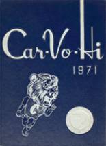 1971 Carver Vocational-Technical High School 454 Yearbook from Baltimore, Maryland cover image