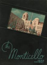 1937 Thomas Jefferson High School Yearbook from San antonio, Texas cover image