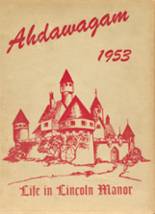 1953 Lincoln High School Yearbook from Wisconsin rapids, Wisconsin cover image