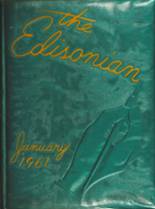 Thomas Edison High School 1961 yearbook cover photo