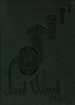 Frederick High School 1958 yearbook cover photo