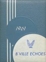 Blanchardville High School 1961 yearbook cover photo