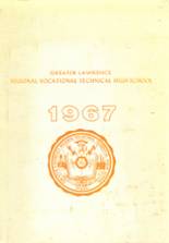 Greater Lawrence Technical High School 1967 yearbook cover photo