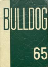 Burnet High School 1965 yearbook cover photo