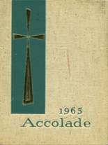 St. Francis De Sales High School 1965 yearbook cover photo