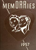 1957 Orrville High School Yearbook from Orrville, Ohio cover image