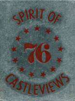 Castleberry High School 1976 yearbook cover photo
