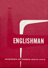 English High School 1965 yearbook cover photo