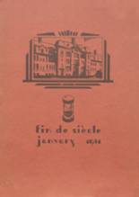 Barringer High School 1931 yearbook cover photo