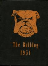 Brewster High School 1951 yearbook cover photo