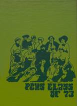 Pine Eagle High School 1973 yearbook cover photo