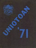 Unioto (Union-Scioto) High School 1971 yearbook cover photo