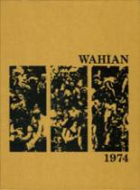 Wasson High School 1974 yearbook cover photo