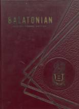 Balaton High School 1966 yearbook cover photo