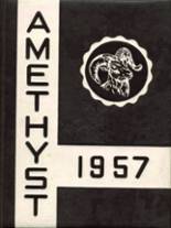 1957 Deering High School Yearbook from Portland, Maine cover image