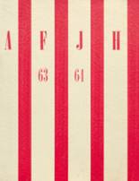 American Fork Junior High School 1964 yearbook cover photo