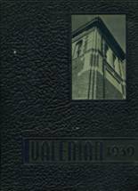 Valparaiso High School 1939 yearbook cover photo