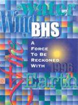 Baker High School 1996 yearbook cover photo