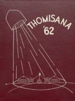 Thomasville High School 1962 yearbook cover photo