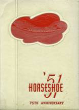 Altoona High School 1951 yearbook cover photo