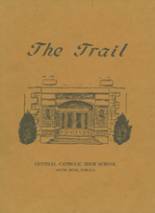 Central Catholic High School 1939 yearbook cover photo