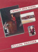 Crossett High School 1990 yearbook cover photo