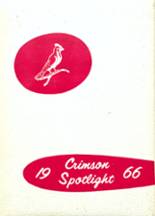 1966 Mansfield High School Yearbook from Mansfield, Illinois cover image