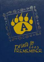 2003 Ava High School Yearbook from Ava, Missouri cover image