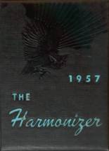 Harmony Area High School 1957 yearbook cover photo