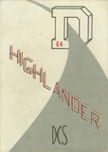 Dundee High School 1964 yearbook cover photo