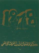 Peoples Academy 1978 yearbook cover photo