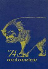 Holdenville High School 1974 yearbook cover photo
