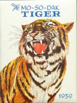 Mobridge High School 1959 yearbook cover photo