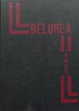 1981 Belfast Central High School Yearbook from Belfast, New York cover image
