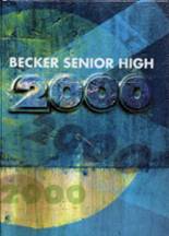 Becker High School 2000 yearbook cover photo