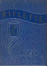 Remington High School 1954 yearbook cover photo