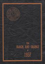 Benton High School 1937 yearbook cover photo