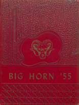 Big Horn High School 1955 yearbook cover photo