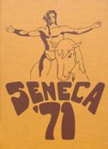 Salamanca High School 1971 yearbook cover photo