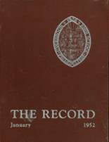 1952 Overbrook High School Yearbook from Philadelphia, Pennsylvania cover image